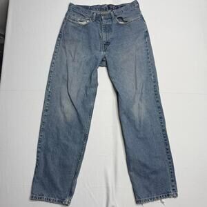 Eddie Bauer Denim Jean Loose-Fit Size 32x32
